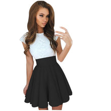 Load image into Gallery viewer, Casual Lace Party Cocktail Mini Dress