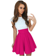 Load image into Gallery viewer, Casual Lace Party Cocktail Mini Dress